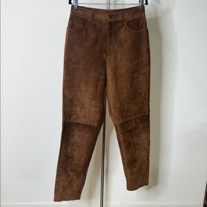 Bushwacker Soft Sueded Leather Pants Made in USA